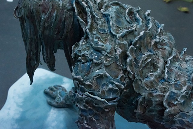 I Become the Wave (Detail)