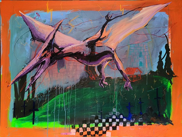 *SOLD* Electric Pterodactyl 