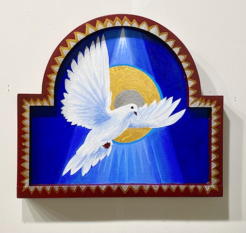 Holy Spirit as a dove 
