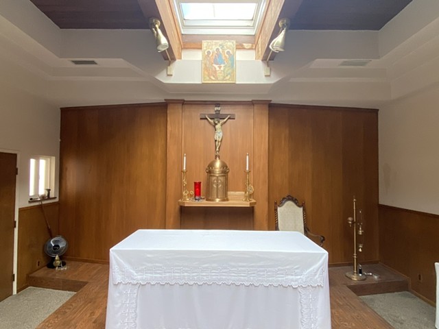 chapel before the decoration