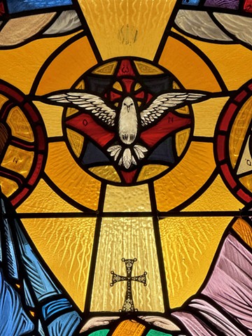 The Holy Spirit as a dove