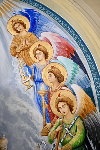 (detail) Tabernacle mural