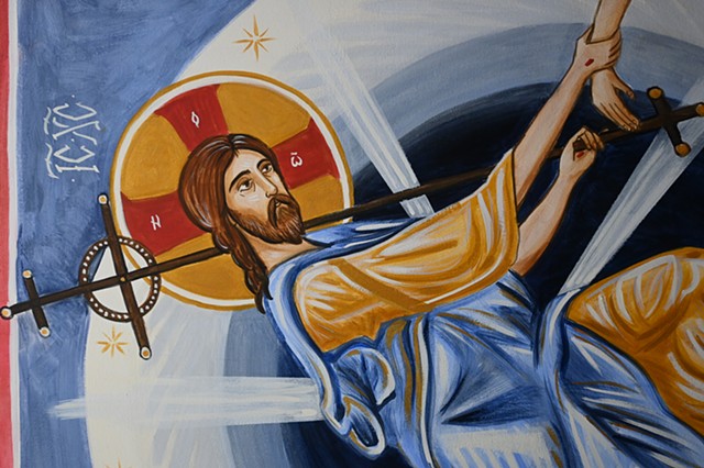 The Harrowing of Hell (detail)