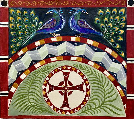 royal peacocks
