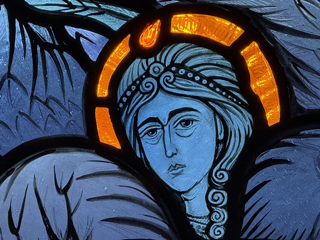 Angelic 6-winged Cherubim ( detail)