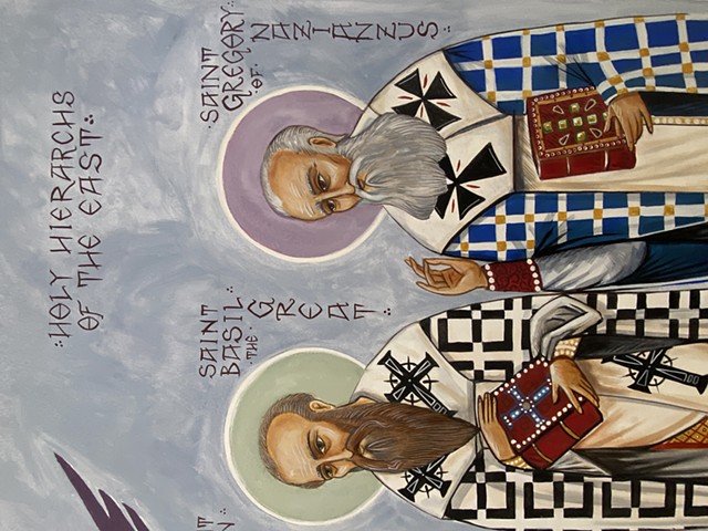 St Basil and St Gregory