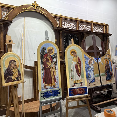 painting the iconography