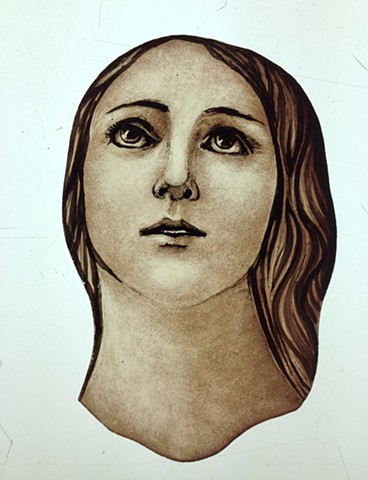 Head of Virgin Mary