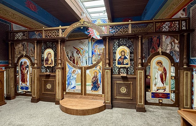 Iconostasis, from right