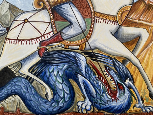 dragon (detail)