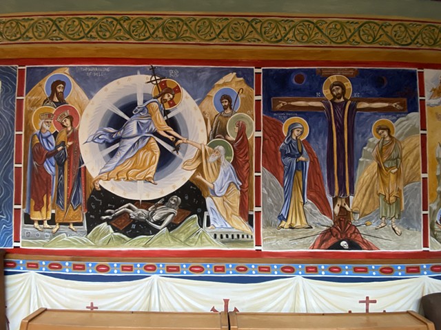 The Anastasis and the Crucifixion