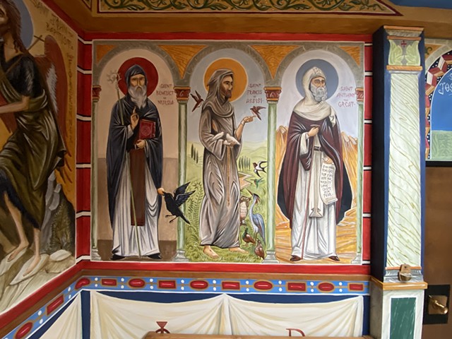 three great male monastics