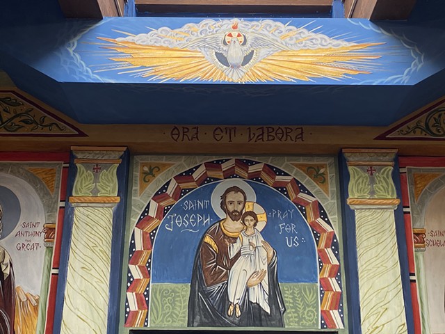 St Joseph and Christ Child