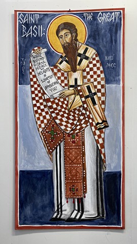 St Basil the Great, one of the early Fathers of the Church