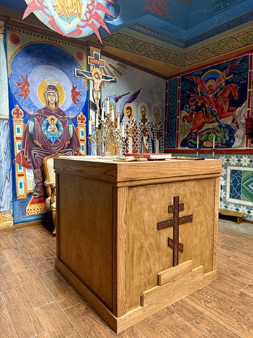 Byzantine Altar, Monastery of the Contemplatives of St. Joseph, South San Francisco, CA