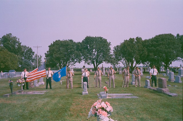 veterans funeral (morrisonville)