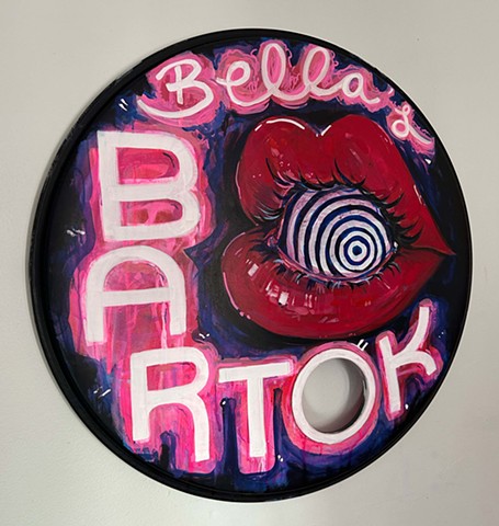 custom drumhead for Bellas Bartok