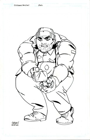 Mallrats: Willam (The Dark Knight Returns homage) 