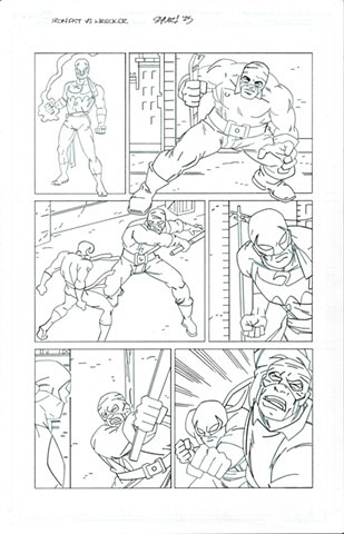 Iron Fist vs WRECKER