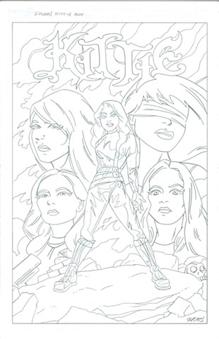Cover Concepts & Pin ups