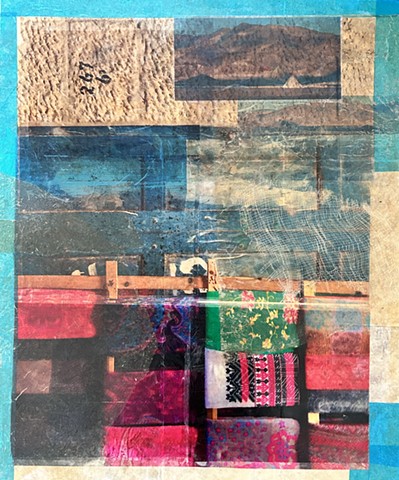 Encaustic Collage