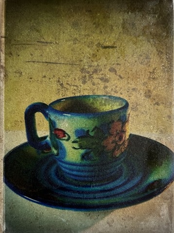 Blue Tea Cup