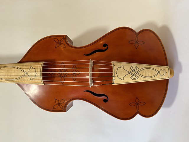 Bass Viol, 2022. Based on E. Busch