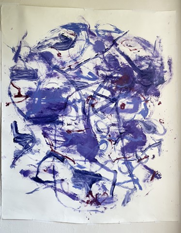 (1/4 rotation from direction painted)