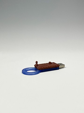 Fisherman Flash-Drive Cover