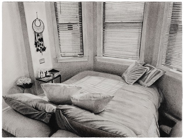 To sleep facing west brings contentment