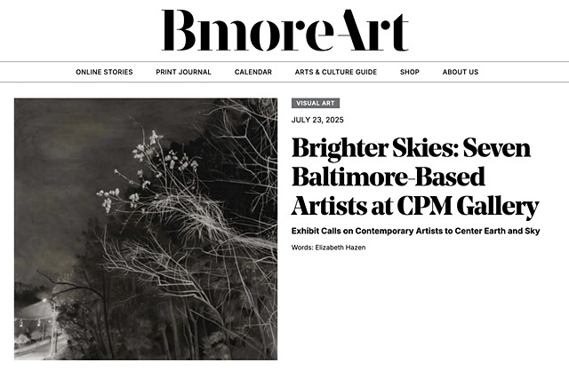 BmoreArt, July 2025