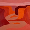 "Canyon de Chelly, Junction Rim, No. III" (Collection of the Artist)