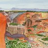 Canyon de Chelly, Black Mesa, 
at Spider Rock 
(Collection of Lawrence and Linda Perlman)