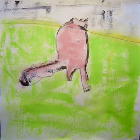 Woodstock doodle with paint