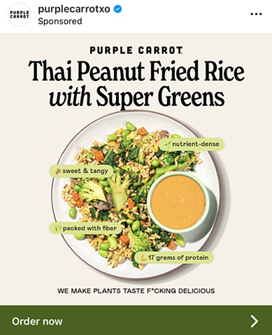 Featured Meal: Thai Peanut Fried Rice - Instagram Post
