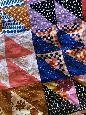 Fall Quilt: Hand Quilting