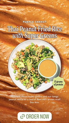 Meal Feature: Thai Peanut Fried Rice - Story
