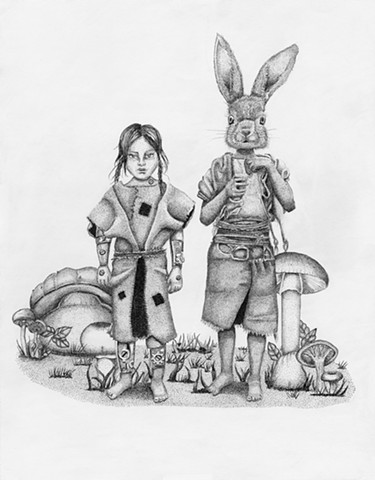 Mechanical Girl and Bunny