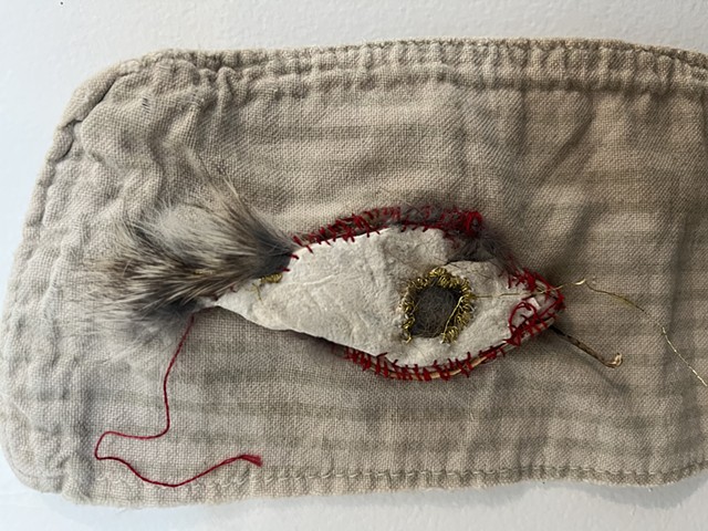 Milkweed Bound Detail