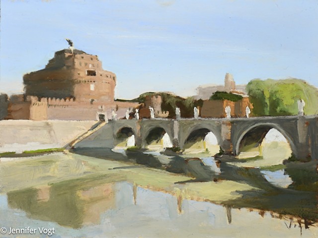 Castelo Sant' Angelo from the Tiber