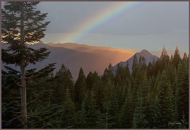 Sunset Over Black Butte