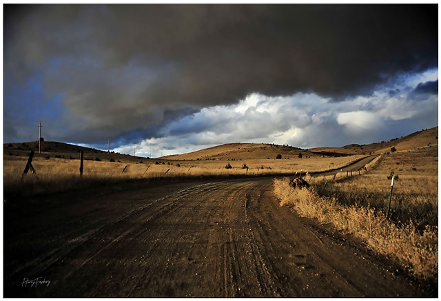 On the Road from Yreka to Mt Shasta