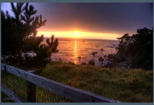 Sunset from Esalen