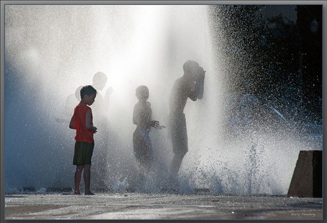 Boy in Red Shirt