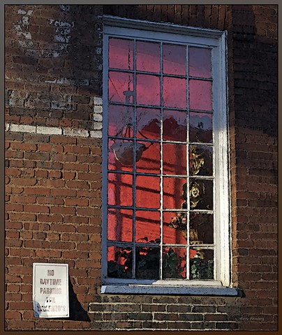 Asheville Through the Window