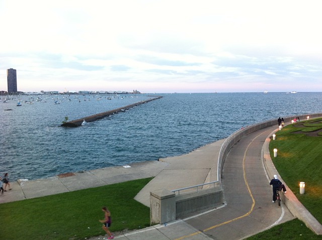 Bike Trail Oak Street Beach