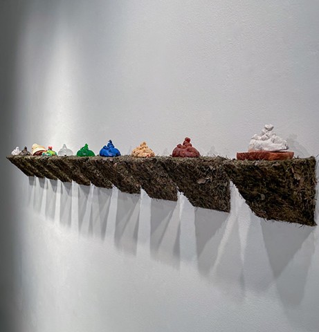 Poo-llution: Eat Shit & Die Installation Example