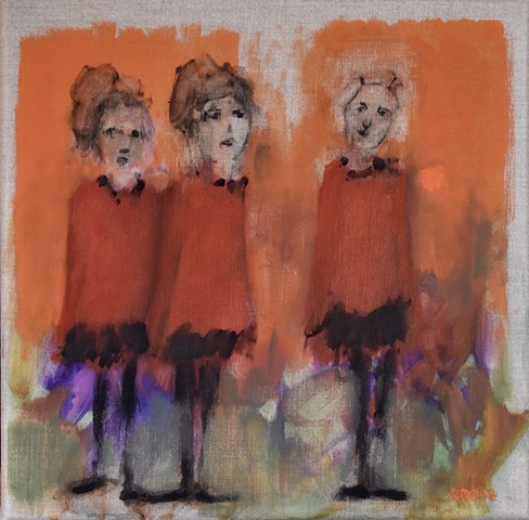 Tina, Mary Louise, and Orla