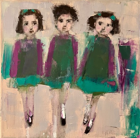 Down there the dear little Violets lie