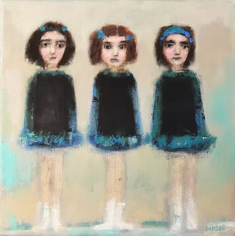 The Indigo Bunting migrates at Night (sold)